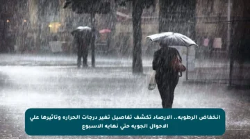 انخفاض الرطوبة.. الأرصاد تكشف تفاصيل تغير درجات الحرارة وتأثيرها على الأحوال الجوية حتى نهاية الأسبوع